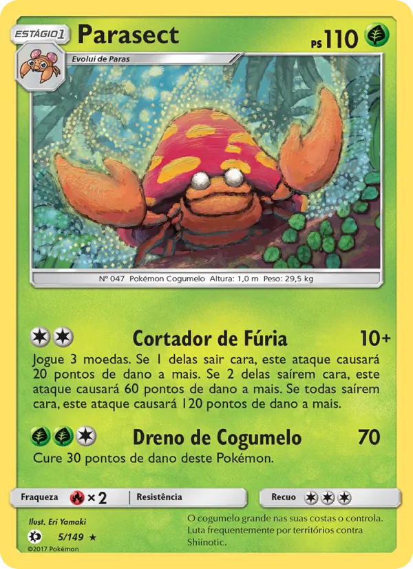 Parasect (Sun & Moon #5/149)