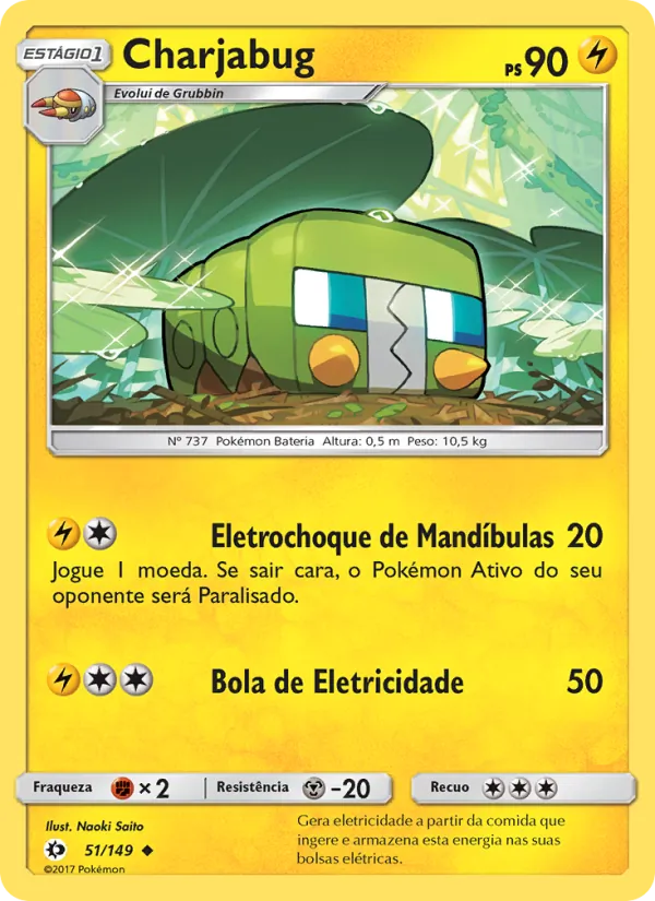 Charjabug (Sun & Moon #51/149)