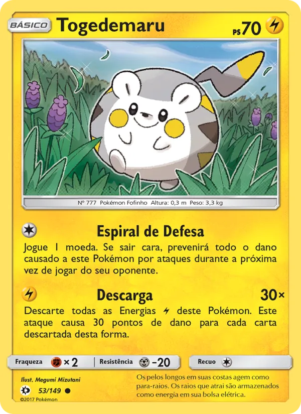 Togedemaru (Sun & Moon #53/149)
