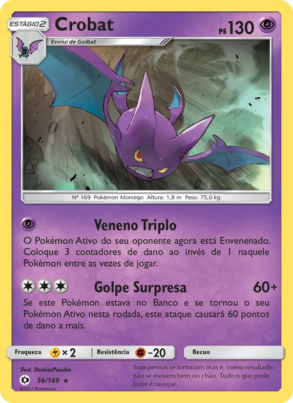 Crobat (Sun & Moon #56/149)