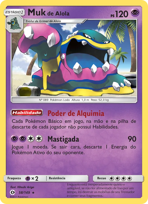 Muk de Alola (Sun & Moon #58/149)