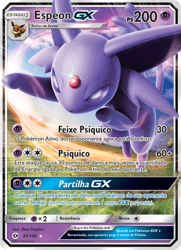 Espeon GX (Sun & Moon #61/149)