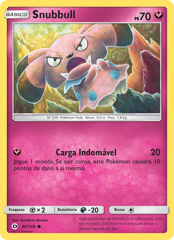 Snubbull (Sun & Moon #90/149)