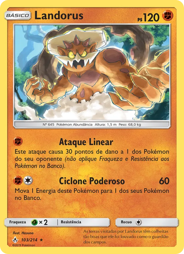 Landorus (Unbroken Bonds #103/214)