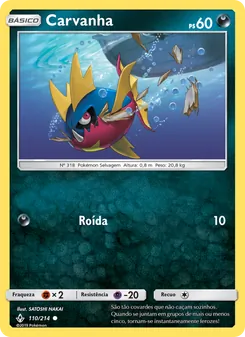 Carvanha (Unbroken Bonds #110/214)
