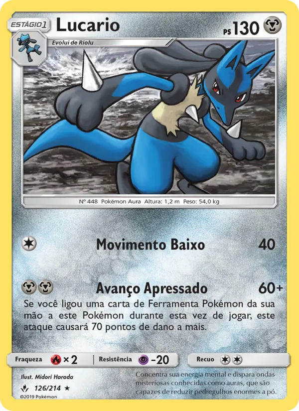 Lucario (Unbroken Bonds #126/214)