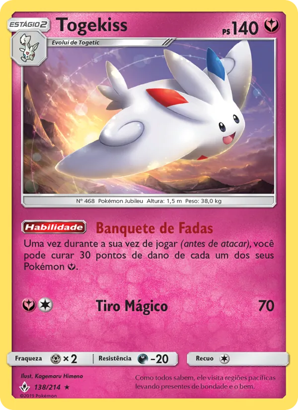 Togekiss (Unbroken Bonds #138/214)