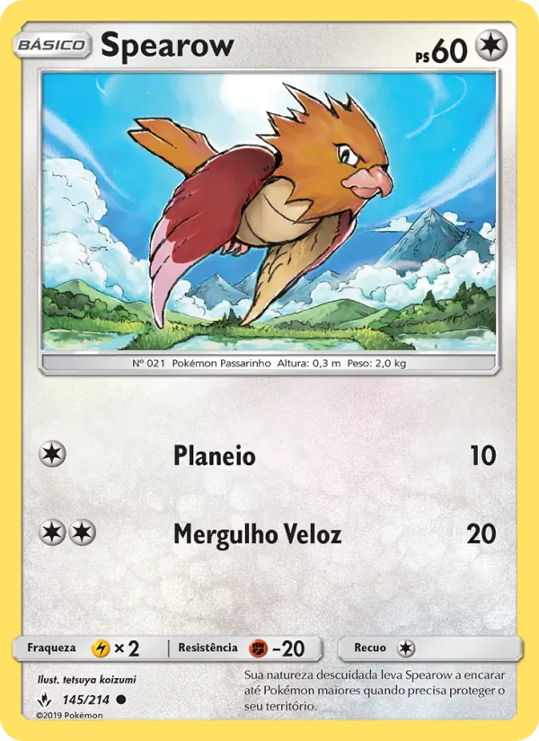 Spearow (Unbroken Bonds #145/214)