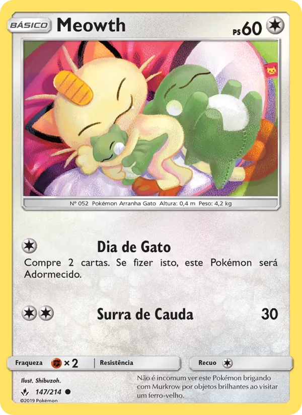 Meowth (Unbroken Bonds #147/214)
