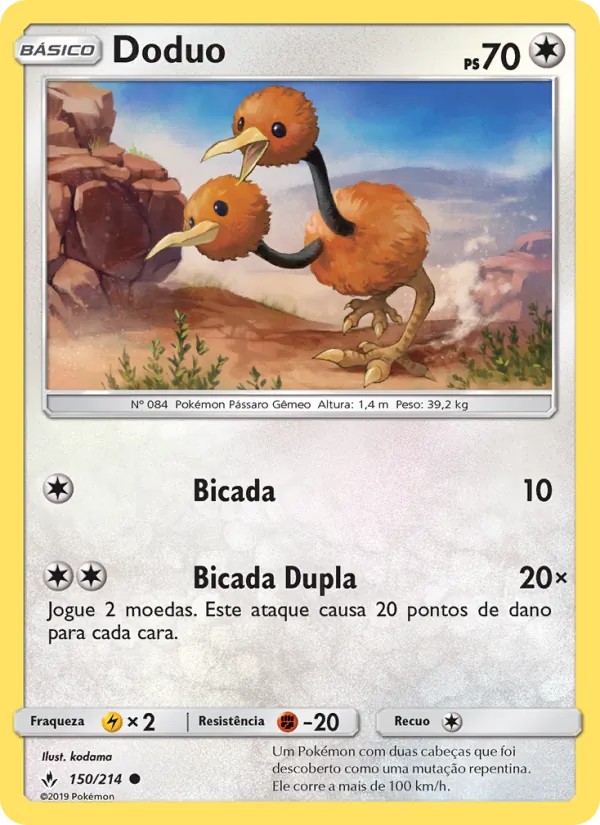 Doduo (Unbroken Bonds #150/214)