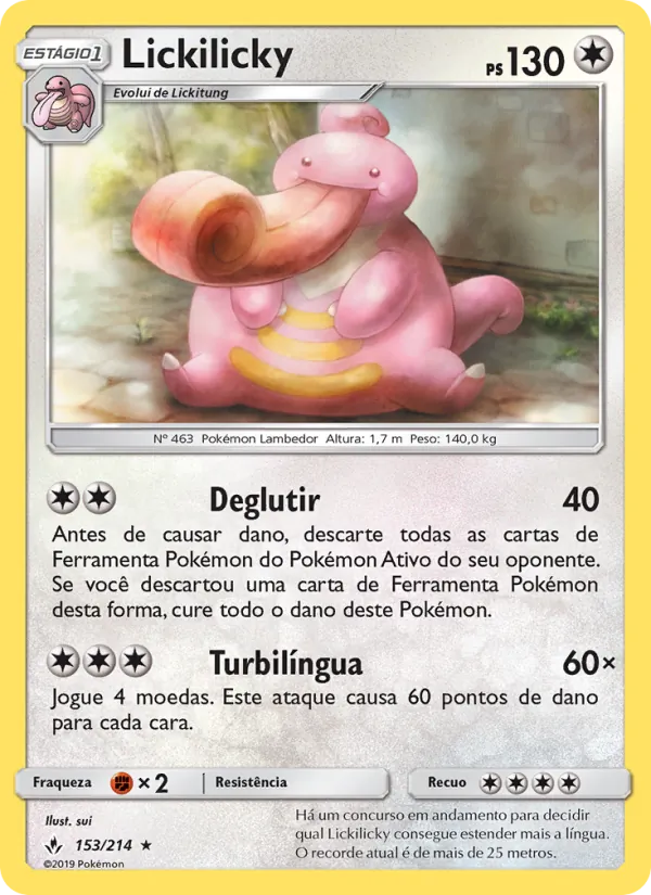 Lickilicky (Unbroken Bonds #153/214)
