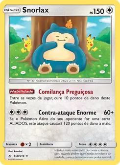 Snorlax (Unbroken Bonds #158/214)