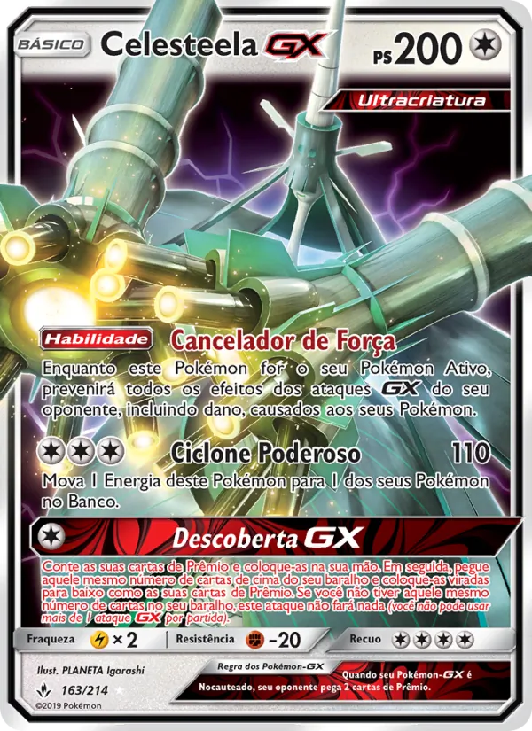 Celesteela GX (Unbroken Bonds #163/214)