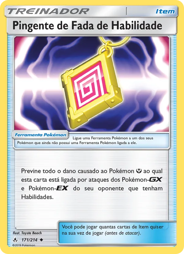 Pingente de Fada de Habilidade (Unbroken Bonds #171/214)