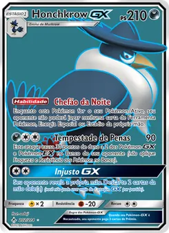 Honchkrow GX (Unbroken Bonds #202/214)