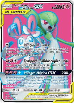 Gardevoir e Sylveon GX (Unbroken Bonds #204/214)