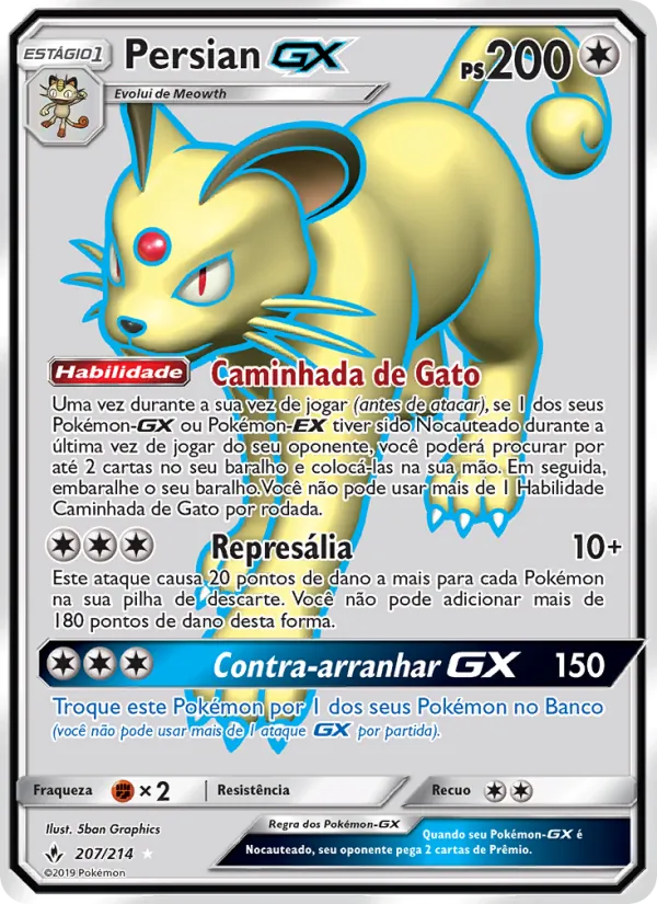 Persian GX (Unbroken Bonds #207/214)