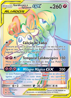 Gardevoir e Sylveon GX (Unbroken Bonds #225/214)
