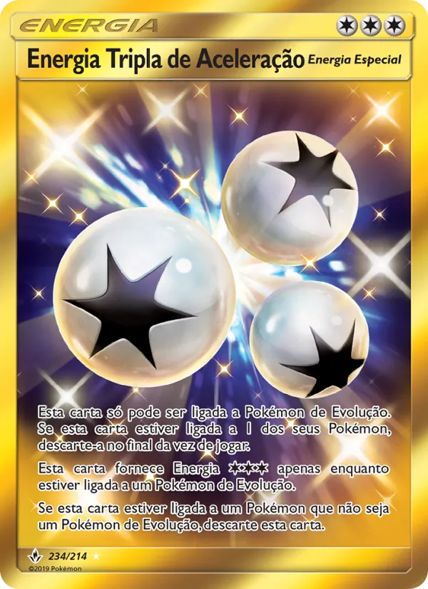 Energia Tripla de Aceleração (Unbroken Bonds #234/214)