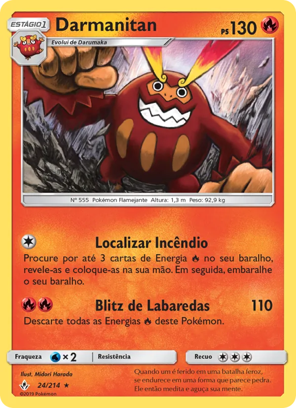 Darmanitan (Unbroken Bonds #24/214)