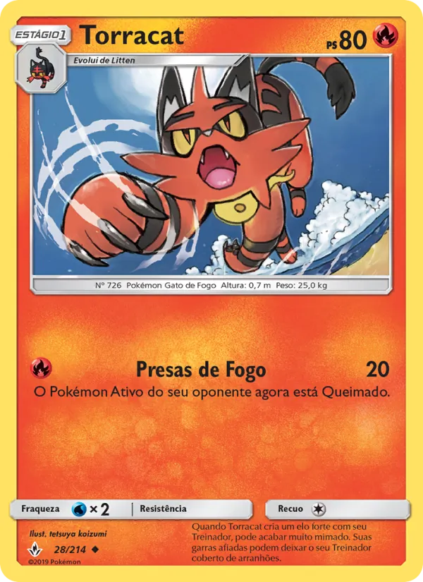 Torracat (Unbroken Bonds #28/214)