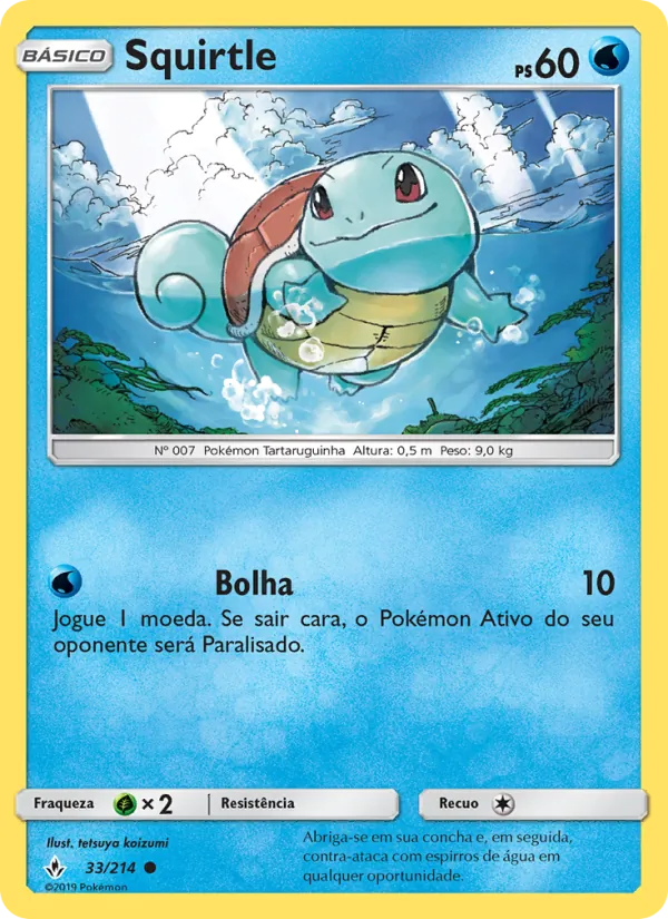 Squirtle (Unbroken Bonds #33/214)