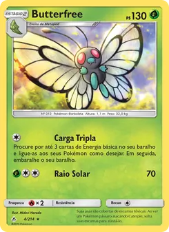 Butterfree (Unbroken Bonds #4/214)