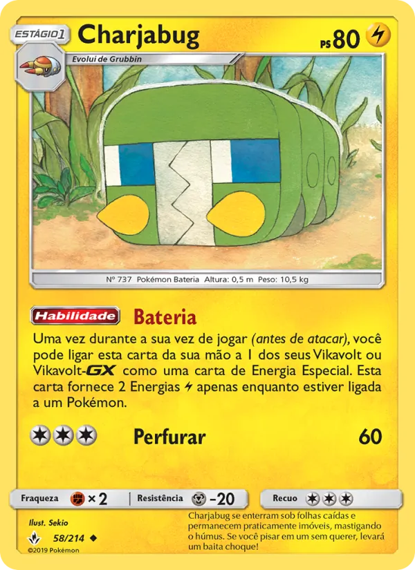 Charjabug (Unbroken Bonds #58/214)