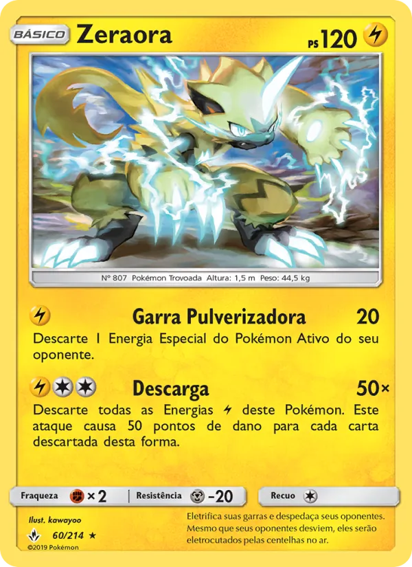Zeraora (Unbroken Bonds #60/214)