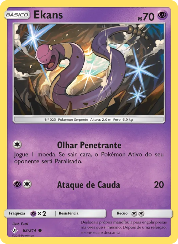 Ekans (Unbroken Bonds #62/214)