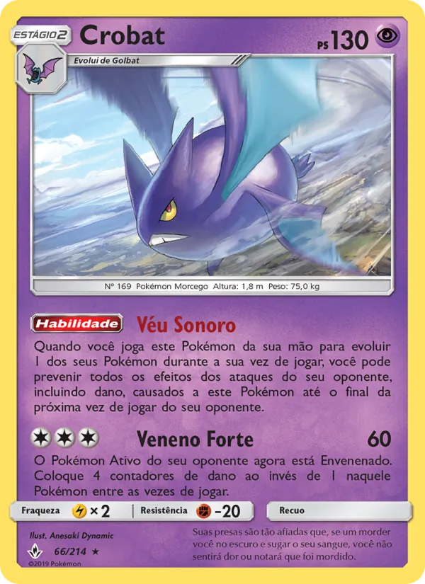 Crobat (Unbroken Bonds #66/214)