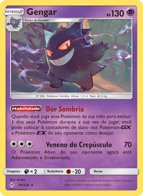 Gengar (Unbroken Bonds #70/214)