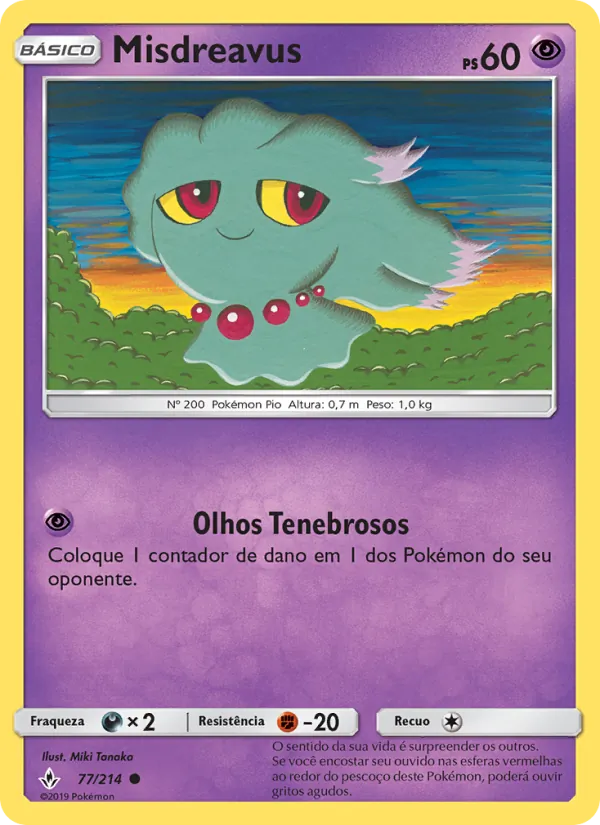 Misdreavus (Unbroken Bonds #77/214)