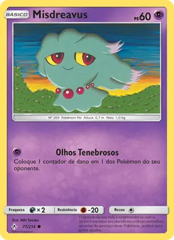Misdreavus (Unbroken Bonds #77/214)