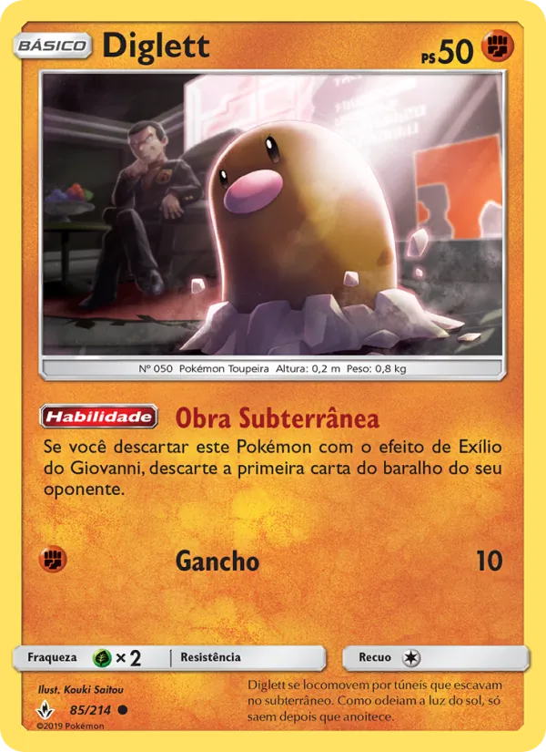 Diglett (Unbroken Bonds #85/214)