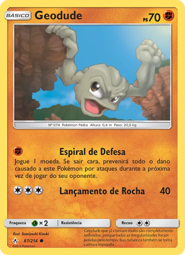 Geodude (Unbroken Bonds #87/214)
