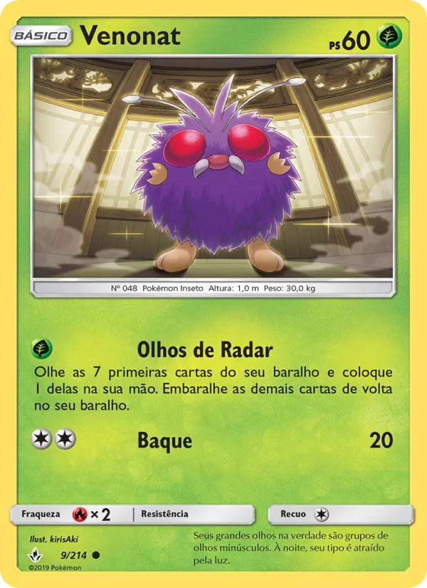 Venonat (Unbroken Bonds #9/214)