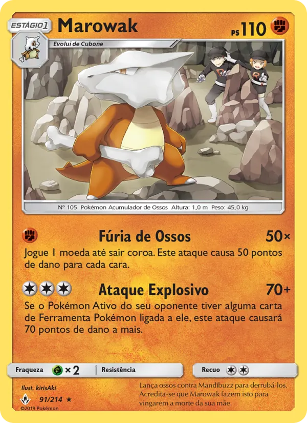 Marowak (Unbroken Bonds #91/214)
