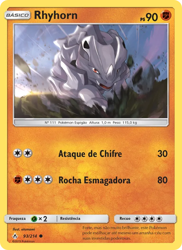 Rhyhorn (Unbroken Bonds #93/214)