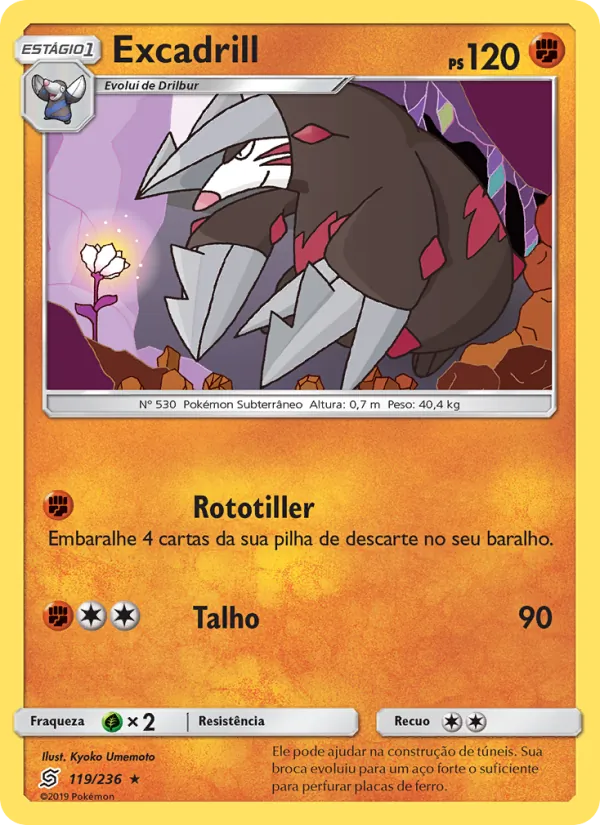 Excadrill (Unified Minds #119/236)