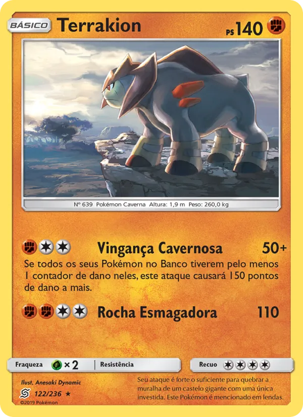 Terrakion (Unified Minds #122/236)