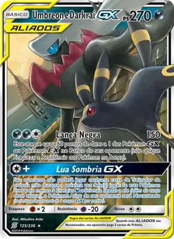 Umbreon e Darkrai GX (Unified Minds #125/236)