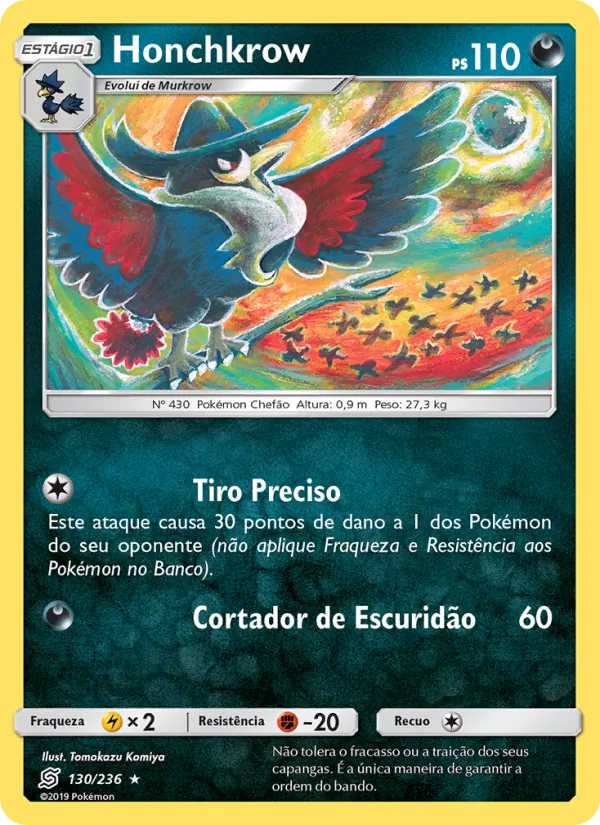 Honchkrow (Unified Minds #130/236)