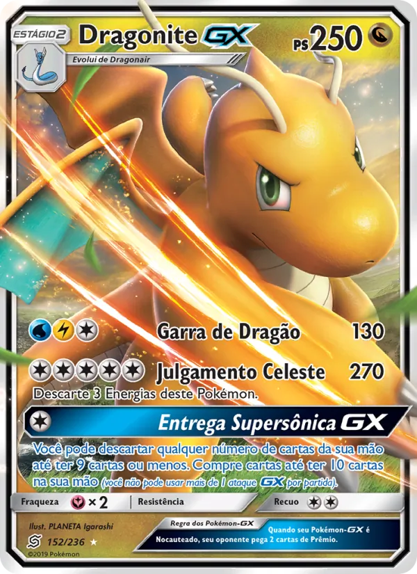 Dragonite GX (Unified Minds #152/236)