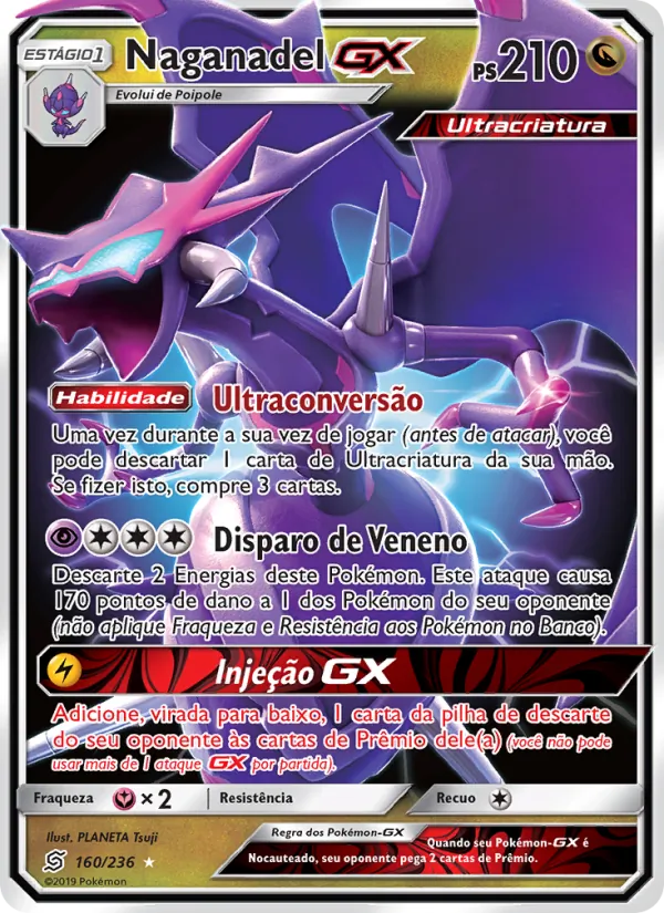 Naganadel GX (Unified Minds #160/236)