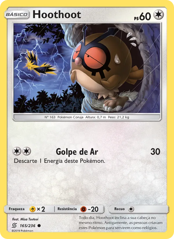 Hoothoot (Unified Minds #165/236)
