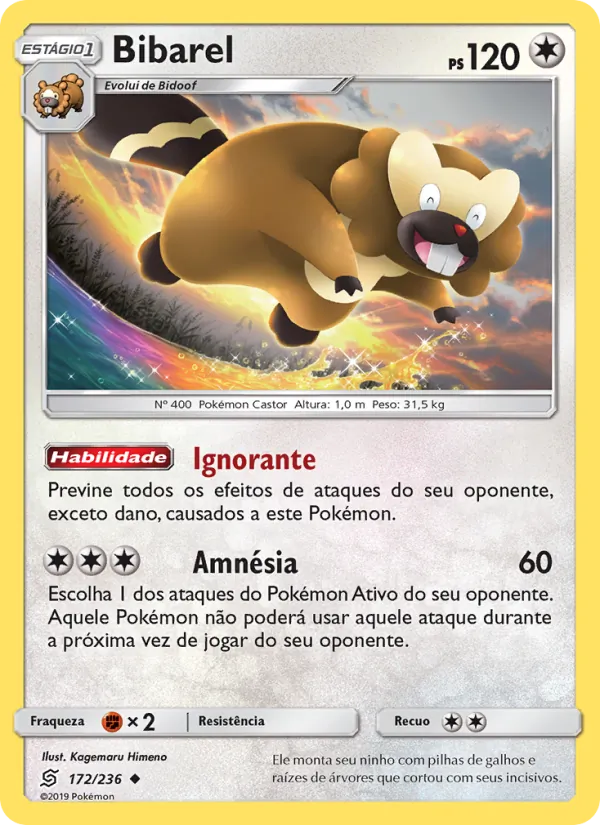 Bibarel (Unified Minds #172/236)