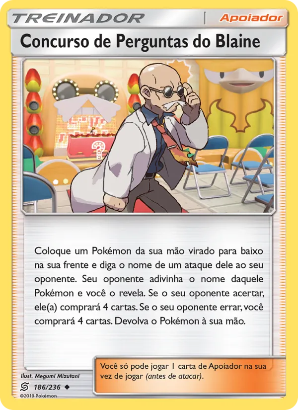 Concurso de Perguntas do Blaine (Unified Minds #186/236)