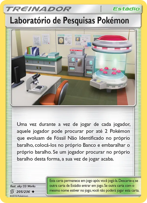 Laboratório de Pesquisas Pokémon (Unified Minds #205/236)