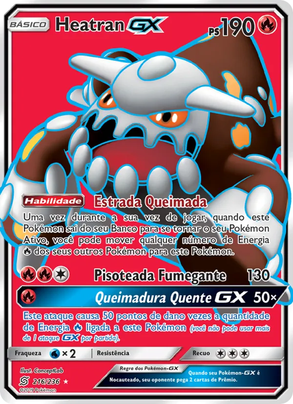 Heatran GX (Unified Minds #216/236)
